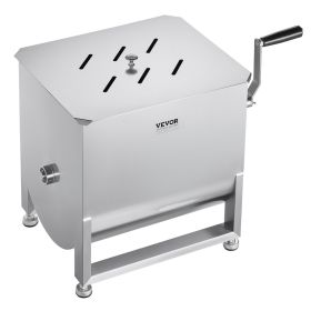 Manual Meat Mixer 80L Fixed Tank Mixing Max 80LB for Meat Sausage Mixer Machine